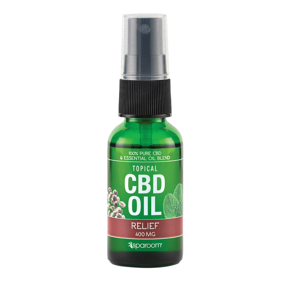 Relief CBD Spray - 400 MG - 30 mL – Sparoom CBD