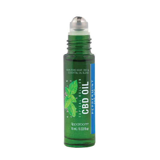 Topical Peppermint CBD Essential Oil Roll-on - 10 mL